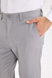 DeFacto Tailored Fit Normal Kesim Düz Paça Her Yöne Esneyen Yazlık Kumaş Pantolon C7508AX25SPGR370