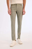 Yazlık Chino Kanvas Pantolon Slim Fit Dar Kesim Cepli Dar Paça