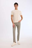 Yazlık Chino Kanvas Pantolon Slim Fit Dar Kesim Cepli Dar Paça