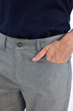 Yazlık Chino Kanvas Pantolon Slim Fit Dar Kesim Cepli Dar Paça