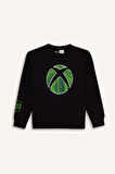DeFacto Erkek Çocuk Xbox Bisiklet Yaka Sweatshirt D6744A824WNBK81