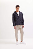 DeFacto Jogger Slim Fit Dar Kesim Beli Bağcıklı Gabardin Pantolon D8607AX25SPBG123
