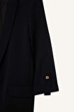 Regular Fit Ceket Yaka Basic Blazer Ceket