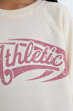 DeFacto Kız Çocuk Relax Fit Bisiklet Yaka Baskılı Sweatshirt D6988A824WNER99