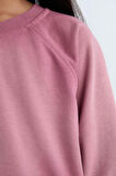DeFacto Kız Çocuk Relax Fit Bisiklet Yaka Crop Basic Düz Sweatshirt D6994A824WNBR277