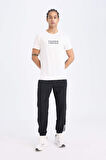 DeFactoFit Slim Fit Dokuma Sporcu Jogger Eşofman Altı Dar Kesim Çift Cepli