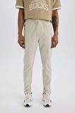 DeFactoFit Sporcu Jogger Eşofman Altı Slim Fit Dar Kesim Dokuma Üç Cepli Fermuarlı Paça B2780AX25SPBG779