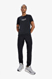 DeFactoFit Sporcu Jogger Eşofman Altı Slim Fit Dar Kesim Dokuma Üç Cepli Fermuarlı Paça B2780AX25SPBK81