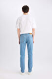 DeFacto Pedro Slim Fit Dar Kalıp Normal Bel Dar Paça Jean Pantolon D8583AX25SPNM39