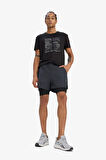 DeFactoFit Slim Fit Dar Kesim Sporcu Taytlı Dokuma Şort D7809AX25SPAR231