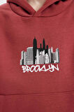 DeFacto Erkek Çocuk Baskılı Kapüşonlu Kanguru Cepli Sweatshirt C9797A824WNOG355