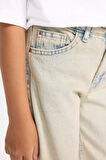 DeFacto Kız Çocuk Wide Leg Geniş Bol Paça Cepli Pantolon D3720A824WNNM39