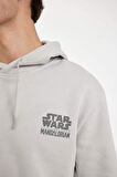 DeFacto Star Wars-Mandalorian Regular Fit Kapüşonlu Sweatshirt C6525AX24AUGR184
