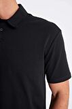 DeFacto New Regular Fit Basic Düz Kısa Kollu Siyah Polo Tişört D4778AX24SMBK81