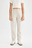 DeFacto Kız Çocuk Jogger Standart Fit Okul Eşofman Altı X9036A624AUBG739