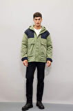 Regular Fit Kapüşonlu Mont