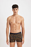 Regular Fit Baskılı 3'lü Boxer