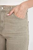 DeFacto 90's Wide Leg Yüksek Bel Uzun Jean Yıkamalı Pantolon D1233AX24HSNM55