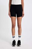 DeFactoFit Biker Beli Saran Sporcu Biker B9545AX24SMBK81
