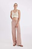 DeFacto Pantolon Wide Leg Çift Cepli Normal Bel Standart Boy D1009AX24HSBR479