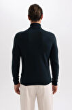 Slim Fit Balıkçı Yaka Kazak