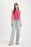 DeFacto Slim Fit Dar Kesim Halter Yaka Fitilli Kaşkorse Atlet C4078AX24SPPN214