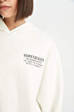 DeFacto Boxy Fit Kapüşonlu Baskılı Sweatshirt D6718AX24WNER105