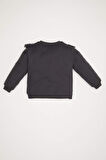 DeFacto Kız Bebek Bisiklet Yaka İçi Yumuşak Tüylü Sweatshirt D6678A524WNAR1