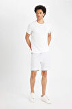 DeFacto Slim Fit Dar Kesim Dar Paça Şort W7965AZ24HSGR362