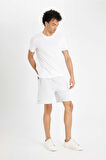 DeFacto Slim Fit Dar Kesim Dar Paça Şort W7965AZ24HSGR362