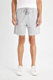 DeFacto Slim Fit Dar Kesim Dar Paça Şort W7965AZ24HSGR363