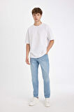 DeFacto Slim Tapered Fit Dar Kalıp Normal Bel Daralan Paça Jean Pantolon C4220AX24AUNM39