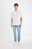 DeFacto Slim Tapered Fit Dar Kalıp Normal Bel Daralan Paça Jean Pantolon C4220AX24AUNM39