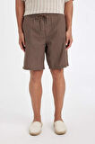 DeFacto Relax Fit Pamuklu Bermuda Şort D7916AX24SMBN534