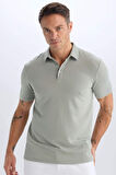 DeFacto Slim Fit Dar Kesim Pamuklu Kısa Kollu Polo Tişört X2594AZ25SPGN1217