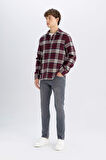 DeFacto Regular Fit Kareli Oduncu Flanel Uzun Kollu Gömlek S9275AZ24AUBR171