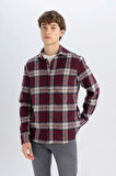 DeFacto Regular Fit Kareli Oduncu Flanel Uzun Kollu Gömlek S9275AZ24AUBR171