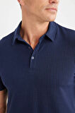 DeFacto Slim Fit Dar Kesim Polo Yaka Pamuklu Kısa Kollu Tişört X2594AZ25SPNV31