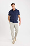 DeFacto 	Slim Fit Dar Kesim Pamuklu Kısa Kollu Polo Tişört X2594AZ25SPNV31