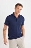 DeFacto 	Slim Fit Dar Kesim Pamuklu Kısa Kollu Polo Tişört X2594AZ25SPNV31