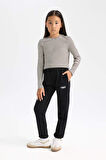 DeFacto Kız Çocuk Cropped Fit Polo Yaka Çizgili Fitilli Kaşkorse Uzun Kollu Tişört D3368A824AUER99