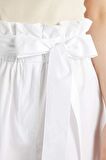 DeFacto A Kesim Normal Bel Poplin Maxi Etek C7238AX24SMWT83