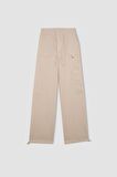 DeFacto Coool Wide Leg Kargo Yüksek Bel Keten Karışımlı Pantolon C0964AX24SMBG155