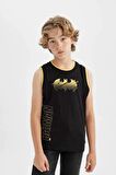 DeFacto Erkek Çocuk Batman Bisiklet Yaka Atlet C4256A824HSBK81