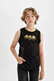 DeFacto Erkek Çocuk Batman Bisiklet Yaka Atlet C4256A824HSBK81