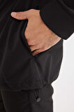 DeFacto Regular Fit Polo Yaka Çıtçıt Kapamalı Cepli Teknik Gömlek Ceket B7396AX25SPBK27
