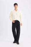 DeFacto Regular Fıt Resort Yaka Sweatshirt D7448AX25SPER235