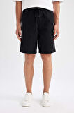 DeFacto Relax Fit Pamuklu Bermuda D7917AX24SMBK81