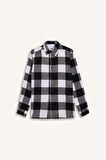 DeFacto Regular Fit Polo Yaka Pamuklu Uzun Kollu Gömlek D7558AX24AUBK81