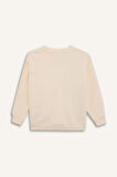DeFacto Erkek Çocuk Oversize Geniş Kalıp Bisiklet Yaka Baskılı Sweatshirt D7114A824WNBG759
